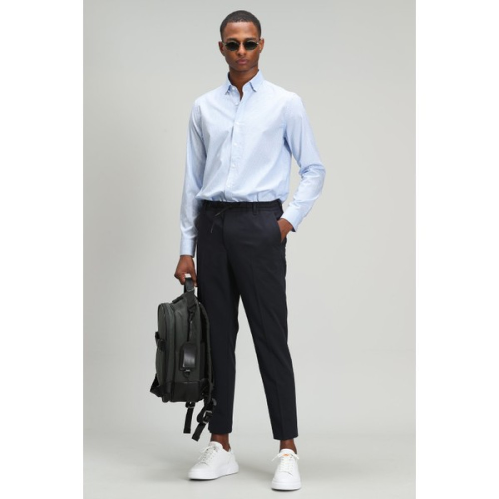 Lufian Rudolf Jogger Pantolon Tailored Fit Lacivert Erkek Pantolon Fiyatı