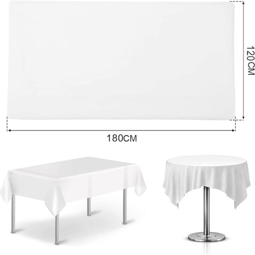 Lugami Tek Kullanımlık 5 Adet Beyaz Masa Örtüsü - 100 x 120 cm Masa Örtüsü Fiyatı