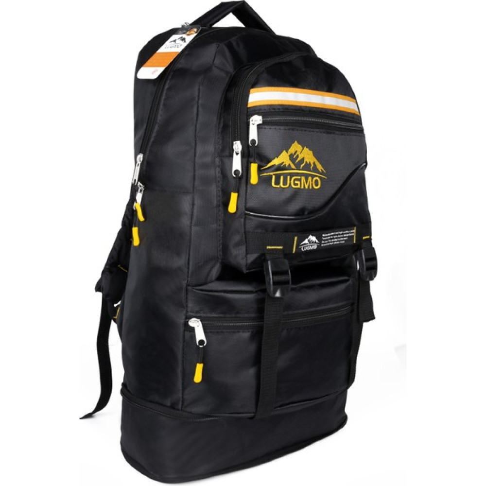 Lugmo Seyahat Spor Dağcı Kamp Bölmeli Sırt Çantası Siyah 65 Lt Sırt Çantası (Outdoor) Fiyatı