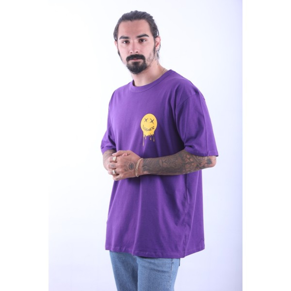Lugner Mor Lugner Smile T-Shirt Erkek T-shirt Fiyatı