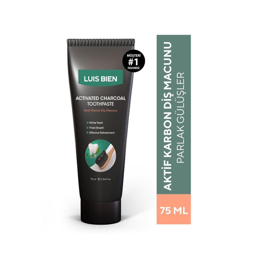 Luis Bien Aktif Karbon Diş Beyazlatma Macunu 75 ml Diş Macunları Fiyatı