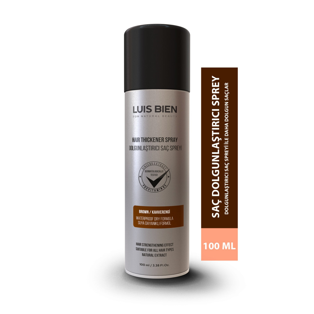Luis Bien Dolgunlaştırıcı Saç Spreyi Kahverengi 100 ml 8681529832000 Saç Boyası Fiyatı