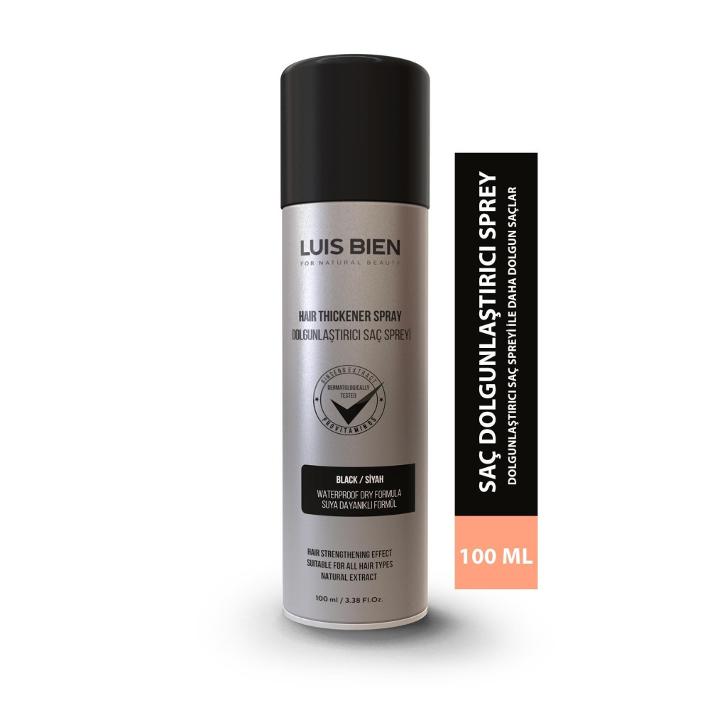 Luis Bien Dolgunlaştırıcı Saç Spreyi Siyah 100 Ml Saç Boyası Fiyatı