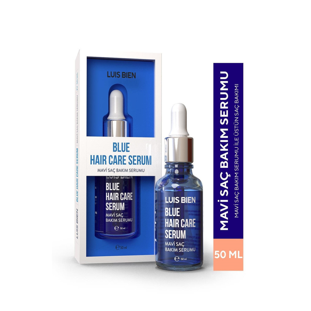 Luis Bien Mavi Saç Serumu - Losyonu 50 ml Saç Bakım Maskeleri & Serumlar & Spreyler Fiyatı