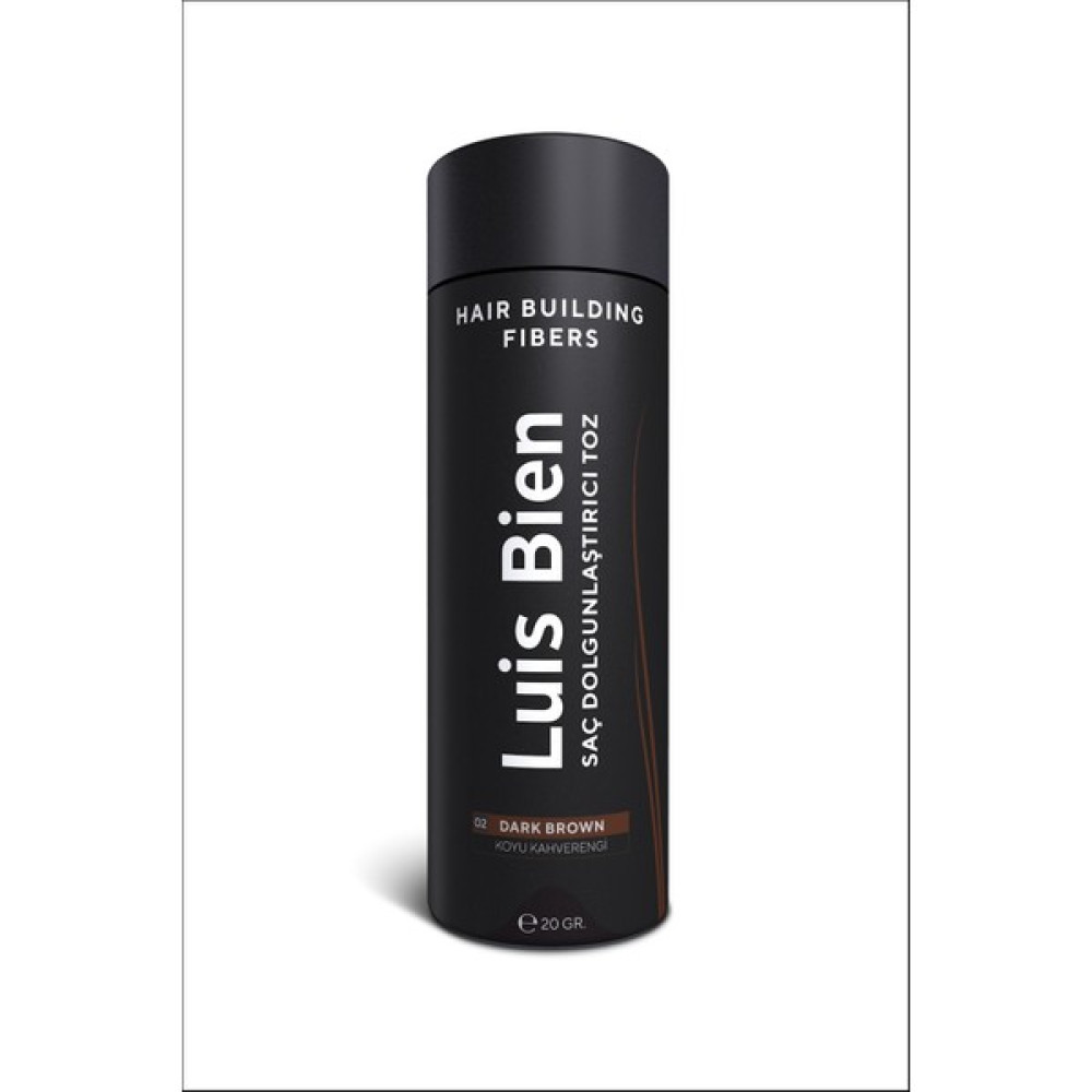 Luis Bien Saç Dolgunlaştırıcı Toz Fiber - Koyu Kahverengi 20 gr Saç Boyası Fiyatı