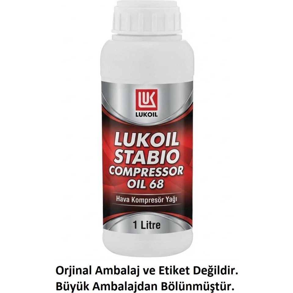 Lukoil Stabio Kompresör Yağı 68 - 1 Litre Hava Kompresörü Fiyatı