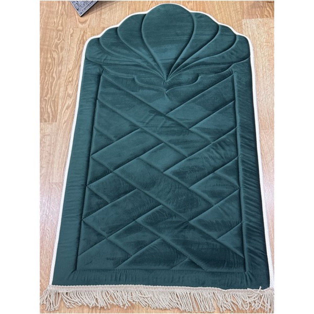 Lüks Home Ortopedik Süngerli Seccade Diz Ağrıtmaz Kadife Seccade - Haki - 70 x 120 cm Seccade Fiyatı