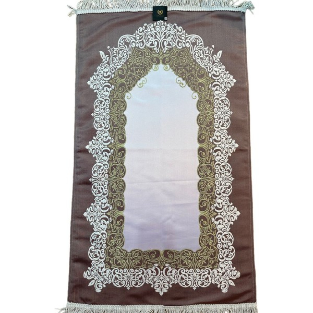 Lüks Home Sultan Seri Saten Seccade Çeyizlik Bohçalık ve Hediyelik Seccade - 70 x 120 cm - Mavi Seccade Fiyatı
