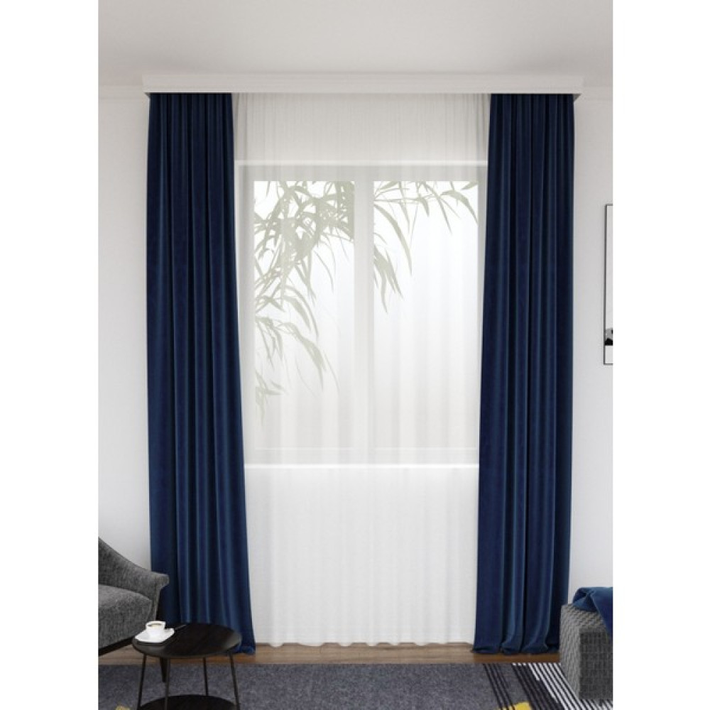 Lüks House Lüks Keten Görünümlü Tül Perde Pilesiz Etek Kurşunlu Beyaz Rengi. EN:175-BOY:270 - 175 x 270 cm Tül Perde Fiyatı