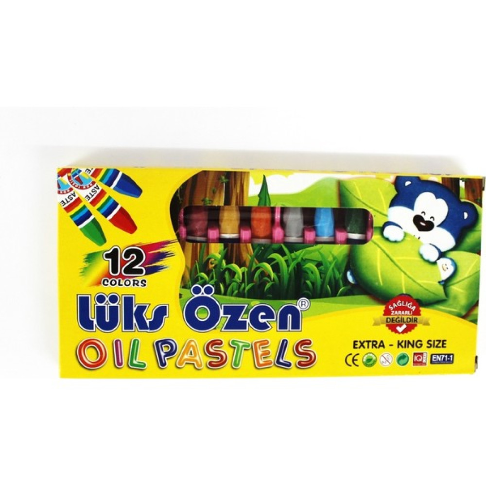 Lüks Özen Pastel Boya 12'Li Lüks Özen Pastel Boya Fiyatı