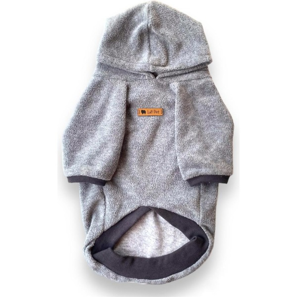 Luli Pet Basic Gri Kedi Köpek Sweatshirt - XL Evcil Hayvan Ürünleri Fiyatı