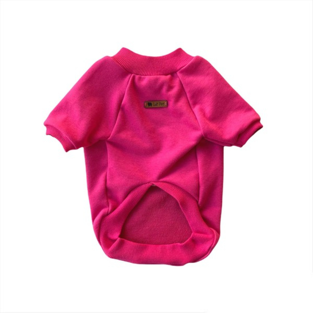 Luli Pet Fuşya Pembe Kedi Köpek Sweatshirt - Koyu Pembe - XS Evcil Hayvan Ürünleri Fiyatı