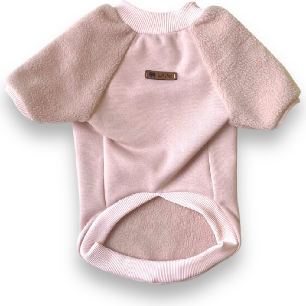Luli Pet Pembe Polarlı Köpek Sweatshirt - L Evcil Hayvan Ürünleri Fiyatı