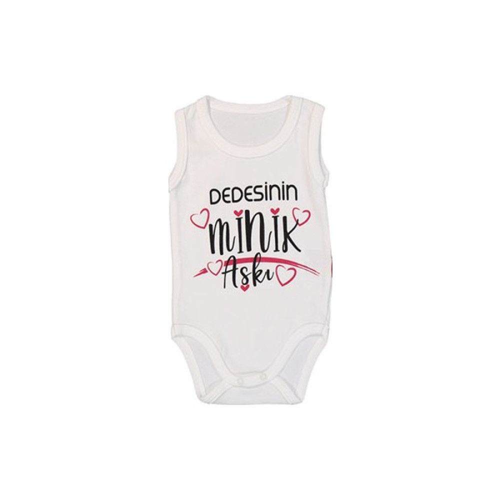 Lulla Baby Dedesinin Minik Aşkı Yazılı Çıtçıtlı Badi Bebek Zıbın Seti Fiyatı