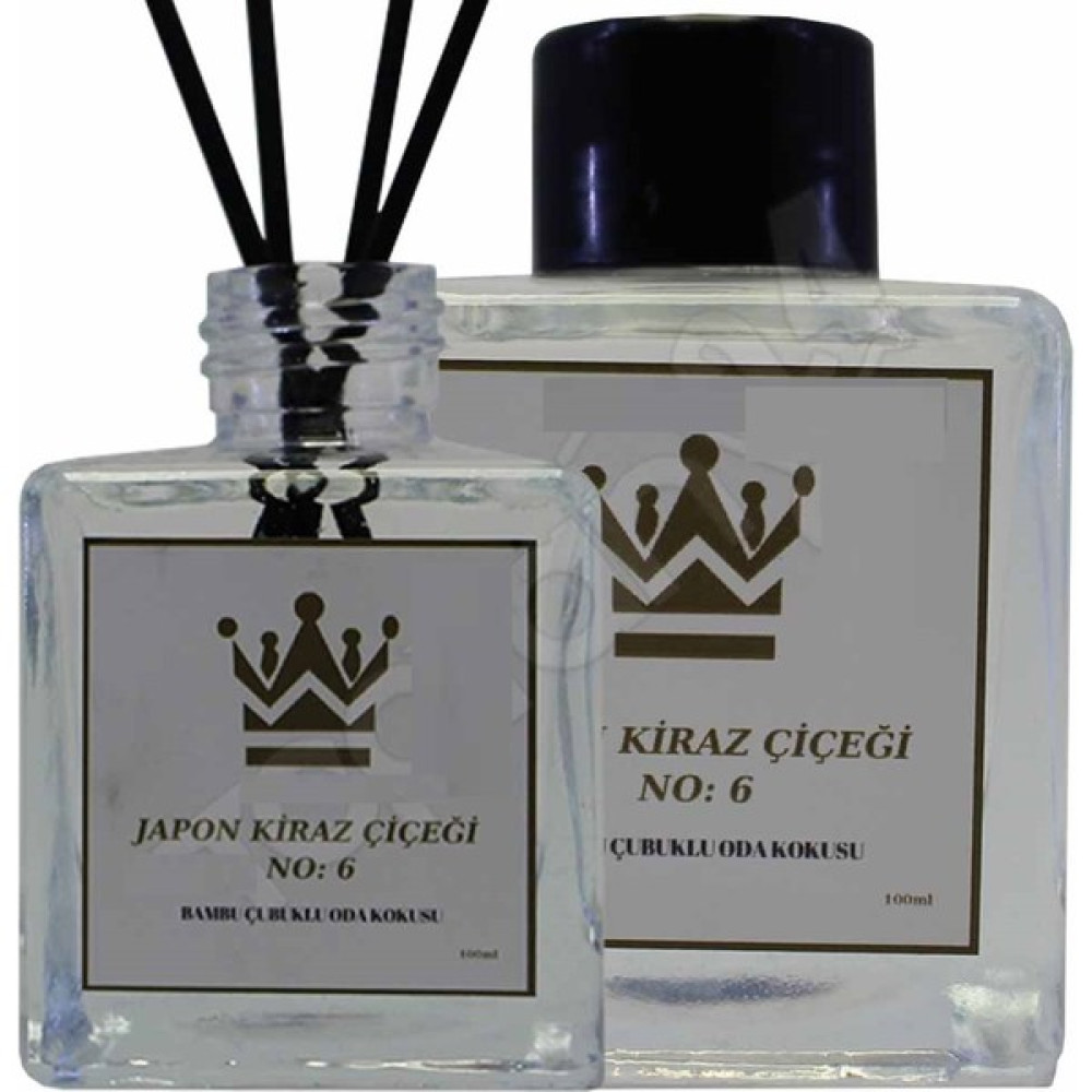 Luluyen Bambu Çubuklu 2 Adet 100 ml Japon Kiraz Çiceği Oda Kokusu Koku Giderici Ferahlatıcı Hava Temizleyici 2*100 ml - Set Oto Boyaları Fiyatı