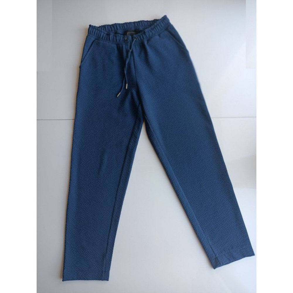Luluyen Likralı Petek Kumaş Beli Lastikli Cepli Pantolon Bayan Jeans / Kot Pantolon Fiyatı