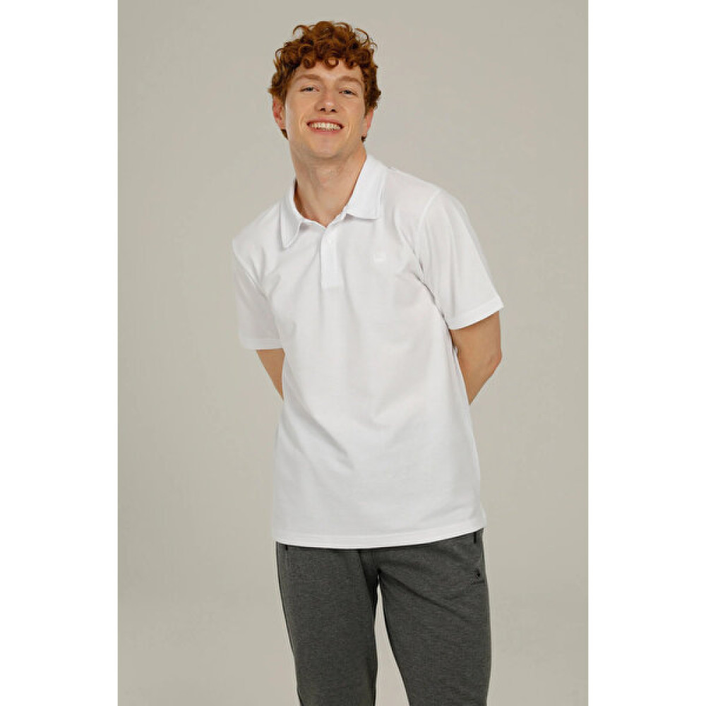 Lumberjack Basic Erkek Beyaz Polo Tişört Erkek T-shirt Fiyatı