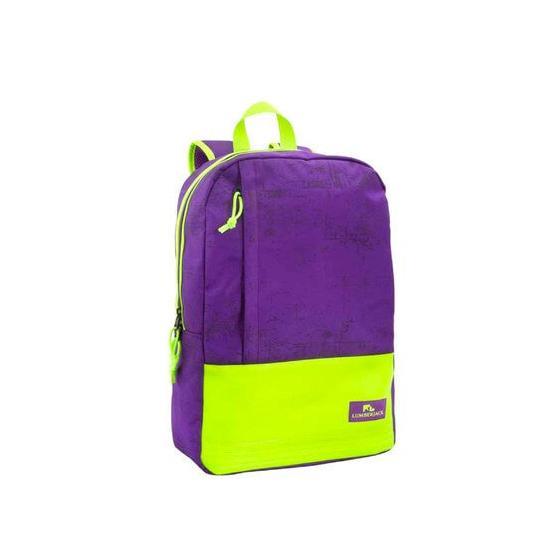 Lumberjack LMÇAN-6418 Kız Çocuk Okul Sırt Çantası Mor Yeşil