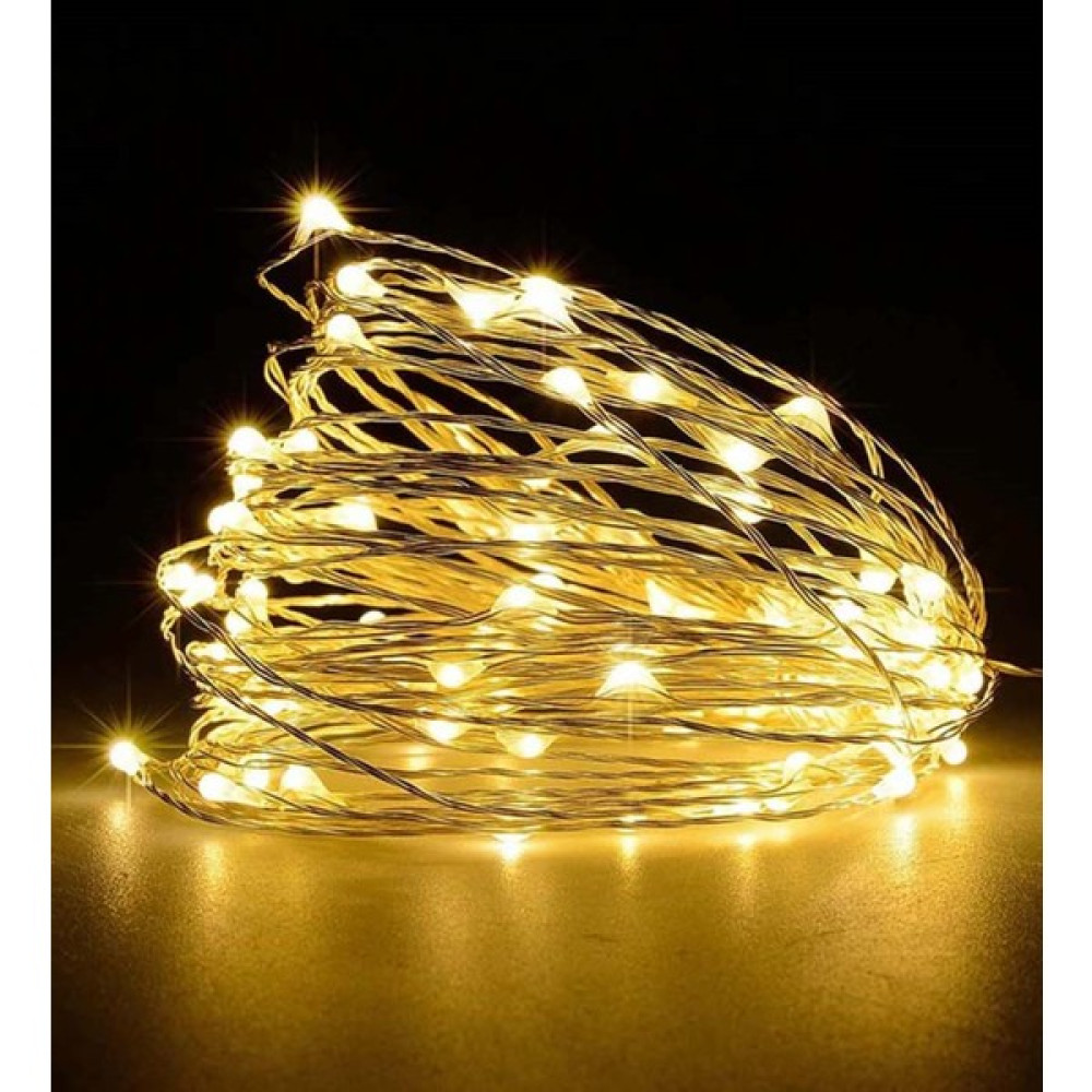 Lumenn 5 Metre Pilli Peri Led Işık Led Aydınlatma - Sarı Dekoratif Lamba Fiyatı