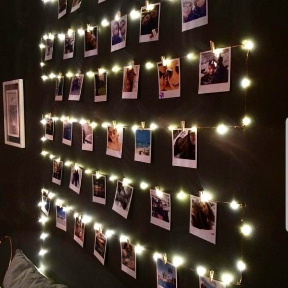 Lumenn Mandallı Pilli Peri Led Işık -3|5|10 Metre-Led Aydınlatma - Sarı - 10m/50Mandal Dekoratif Lamba Fiyatı