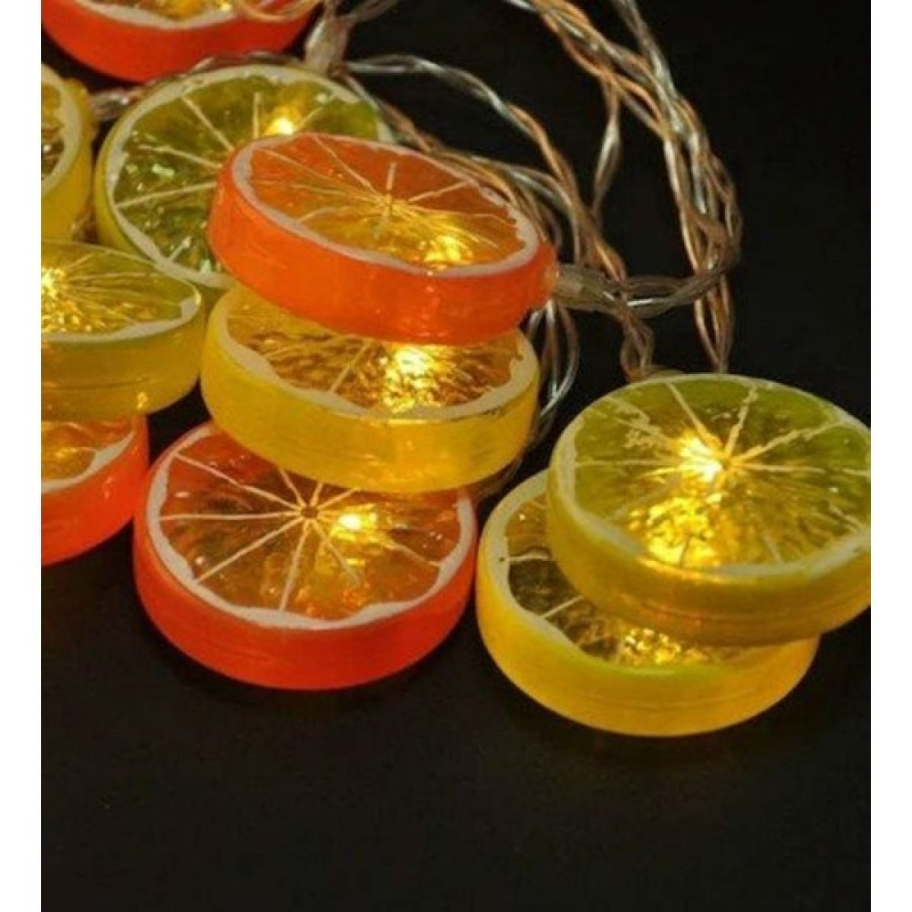 Lumenn Pilli Ip Portakal-Limon LED Işık -Led Aydınlatma-2 Metre Dekoratif Lamba Fiyatı