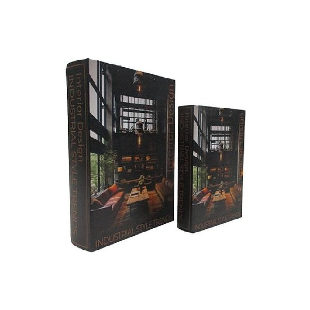 Lumienza Dekoratif Baskılı Ahşap Kitap Kutu AKSH-PU20855 Set Eşya Saklama Kutusu Fiyatı