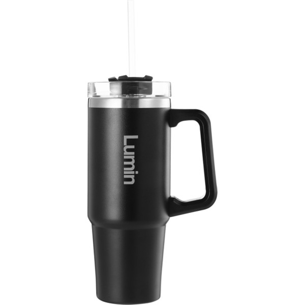 Lumin Quencher Tumbler 1,18 Litre Vakum Yalıtımlı Termos Bardak Kapaklı ve Pipetli Black Edition Kamp Mutfağı Fiyatı