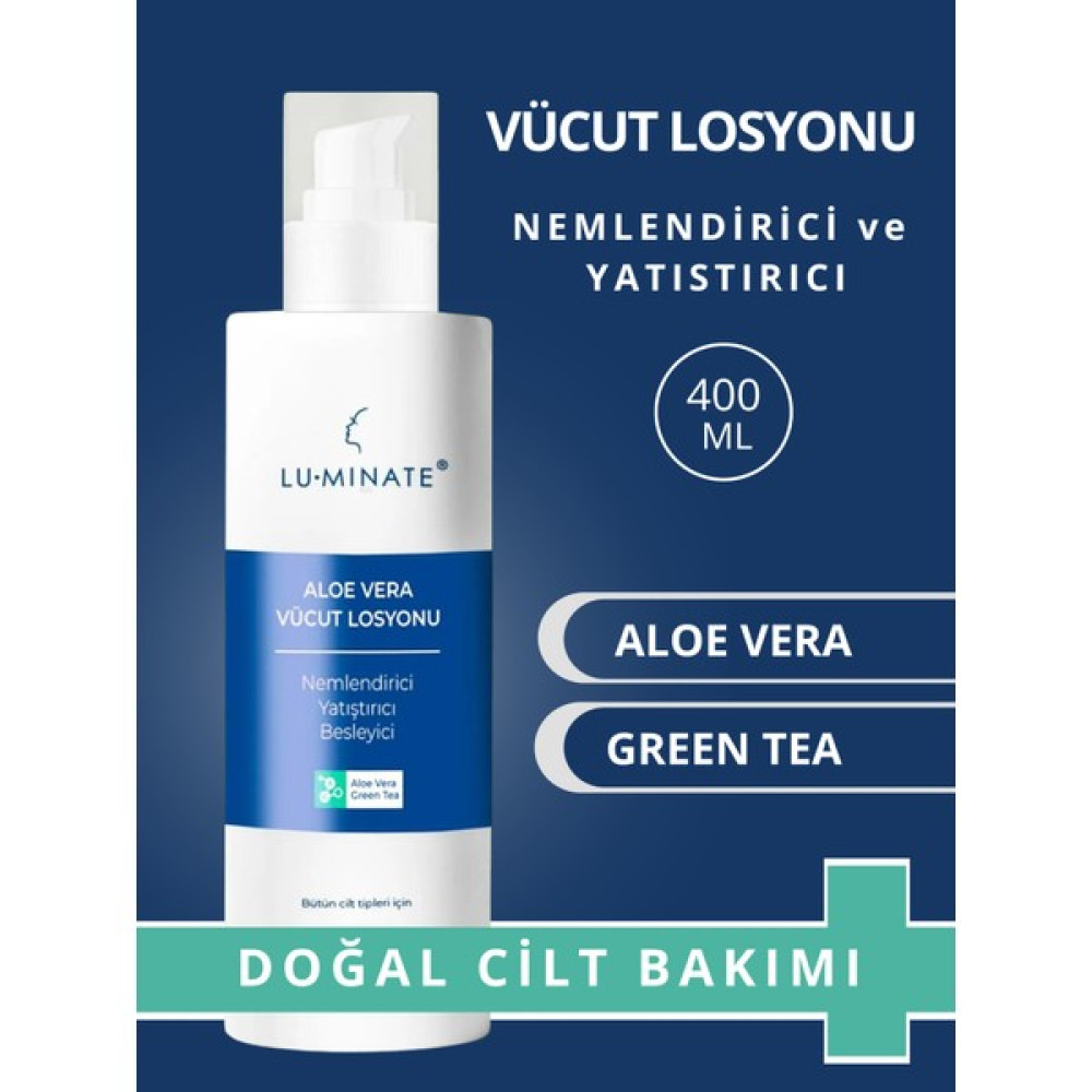 Luminate Vücut Losyonu Aloe Vera ve Green Tea, Normal ve Kuru Ciltler, Derinlemesine Nemlendirici Oto Boyaları Fiyatı