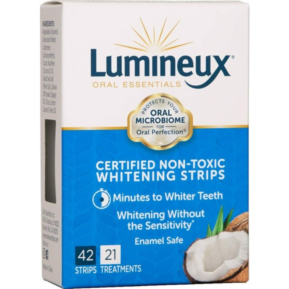 Lumineux Oral Essentials Teeth Whitening Strips (42 Bant, 21 Paket) Non-Toxic - 1 Diş Beyazlatıcılar Fiyatı