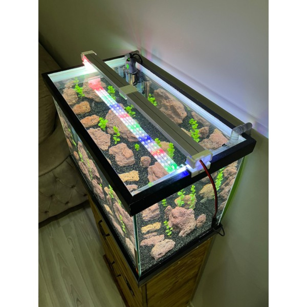 Luminix Akvaryum Aydınlatma Ledi 2 Sıra Full Spektrum - 60cm Evcil Hayvan Ürünleri Fiyatı