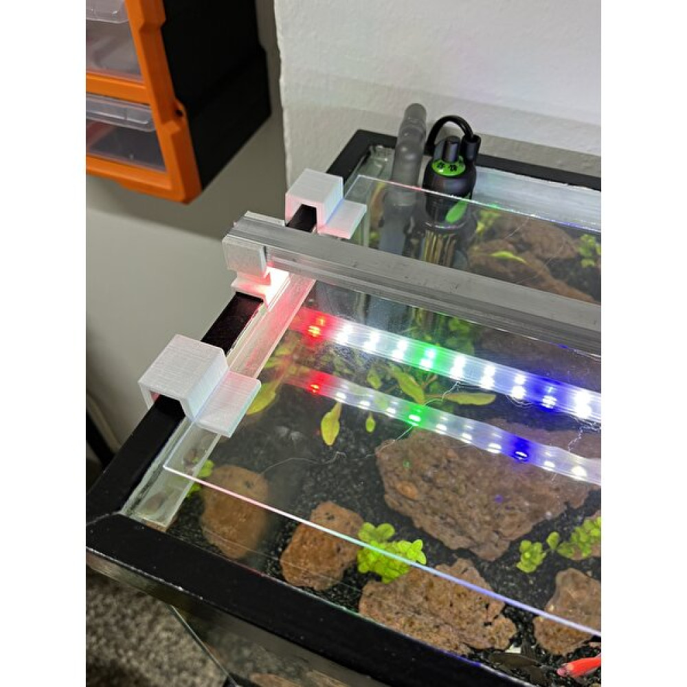 Luminix Akvaryum Buhar Camı Tutucu 4-6-8-10-12 mm - 8mm Evcil Hayvan Ürünleri Fiyatı