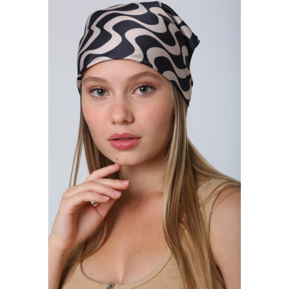 Luminos Butik Kadın Dalga Desenli Fular - Bandana Fular FLR66 Şal / Fular & Eşarp Fiyatı