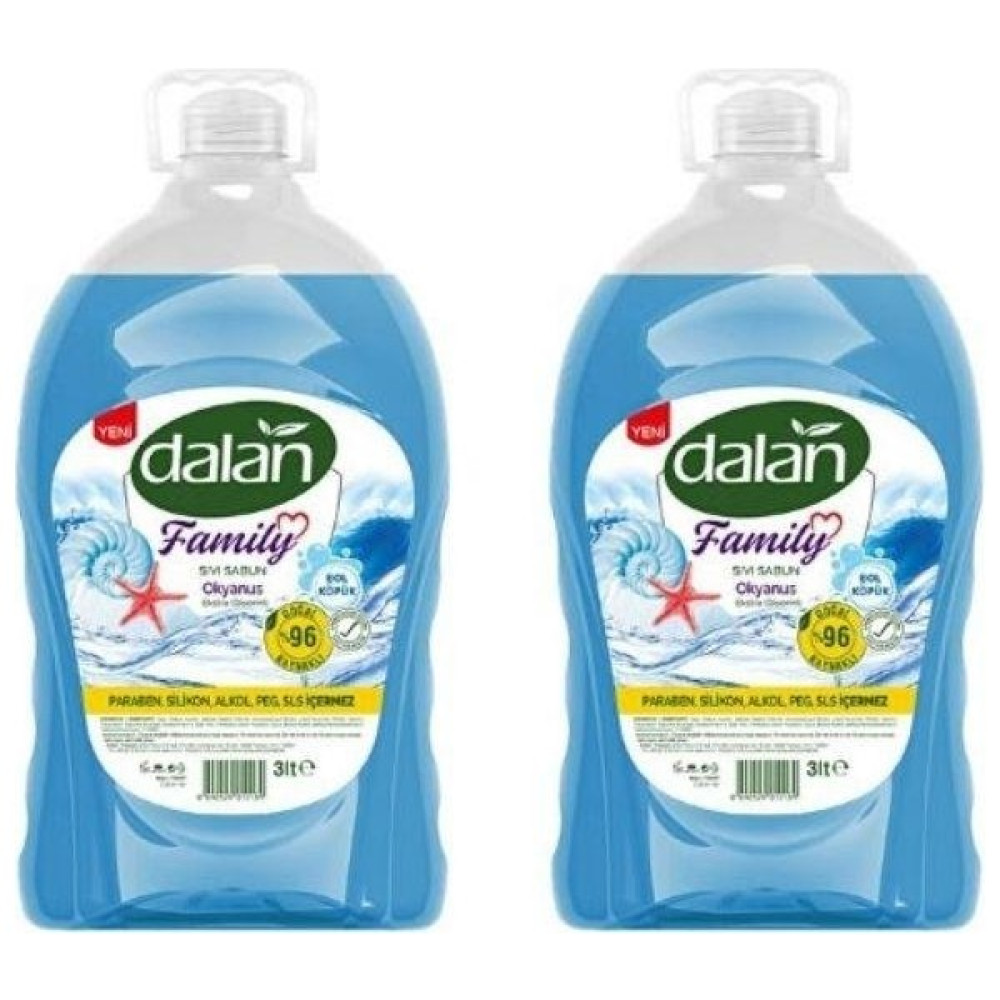 Lummed Dalan - Sıvı Sabun Okyanus 3lt - 2 Adet El Bakımı Fiyatı