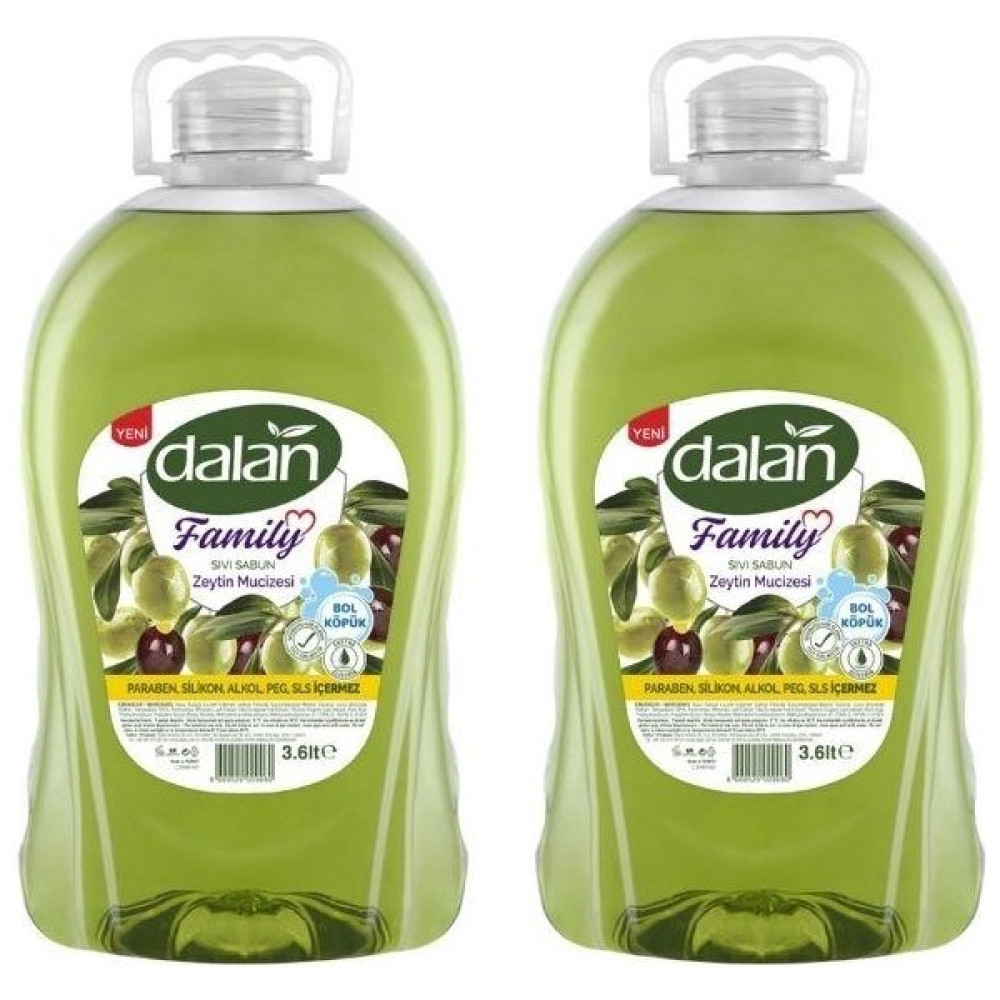 Lummed Dalan - Sıvı Sabun Zeytin 3 Lt - 2 Adet El Bakımı Fiyatı
