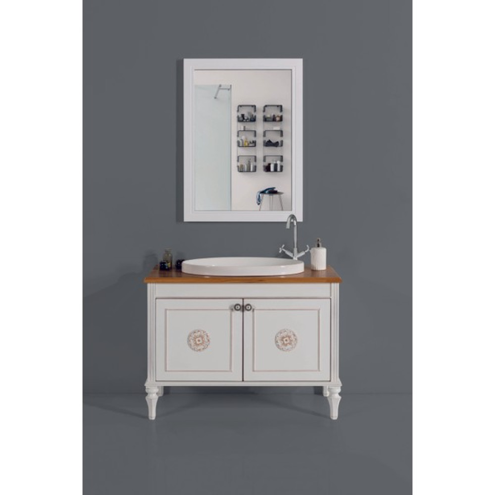 Luna Banyo Dolabı Seti - Beyaz Banyo Dolabı / Mobilyası Fiyatı