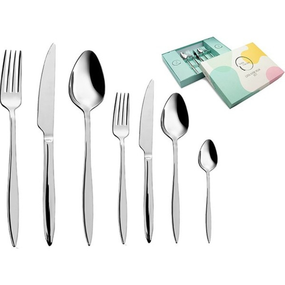 Luna Cucina Lorena 84 Parça Çatal-Kaşık-Bıçak Takımı - Gümüş Oto Boyaları Fiyatı
