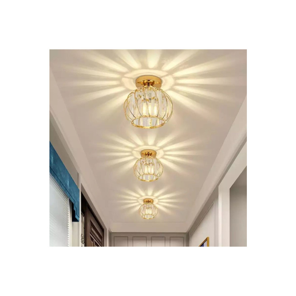 Luna Lighting Luxury Plafonyer Gold Kristal Taşlı Avize Avize Fiyatı