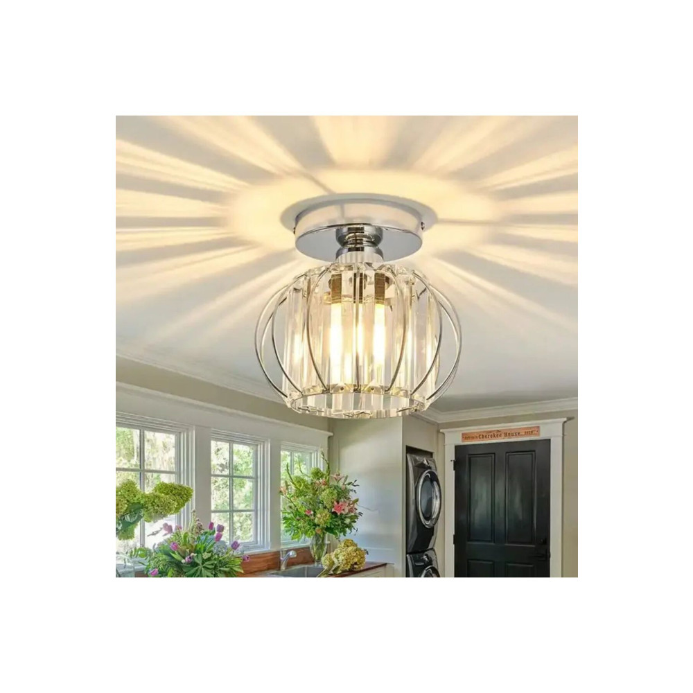 Luna Lighting Modern Lüx Kristal Krom Plafonyer Avize Avize Fiyatı