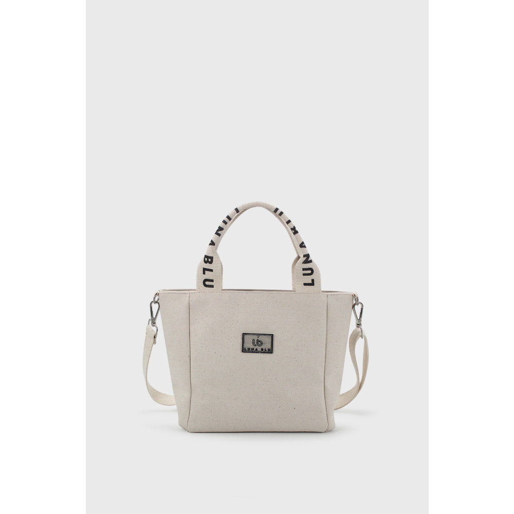 LUNABLU Kadın Mini Kanvas Kumaş Tote Çanta Unisex Çanta & Cüzdan ve Seyahat Çantaları Fiyatı