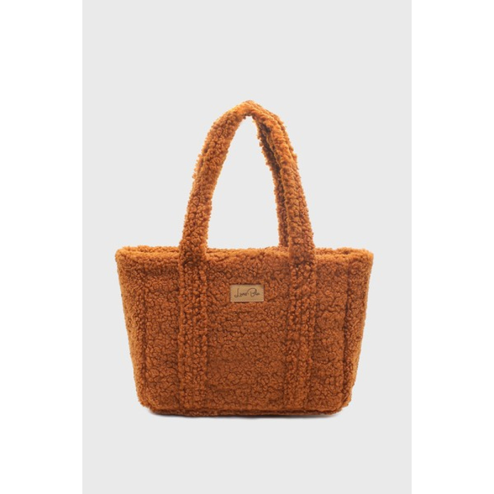 Lunablu Kadın Taba Tedy Peluş Tote Çanta Bayan Çanta ve Cüzdan Fiyatı