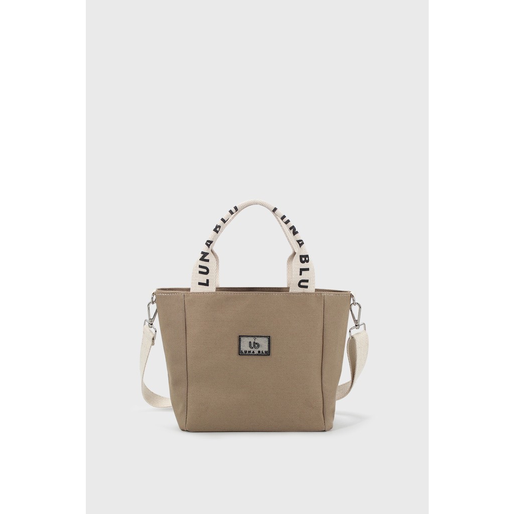 Lunablu Kadın Vizon Mini Kanvas Kumaş Tote Çanta Ergonomik Tasarım ve Günlük Kullanım İçin Uygun Kanvas Tablo Fiyatı