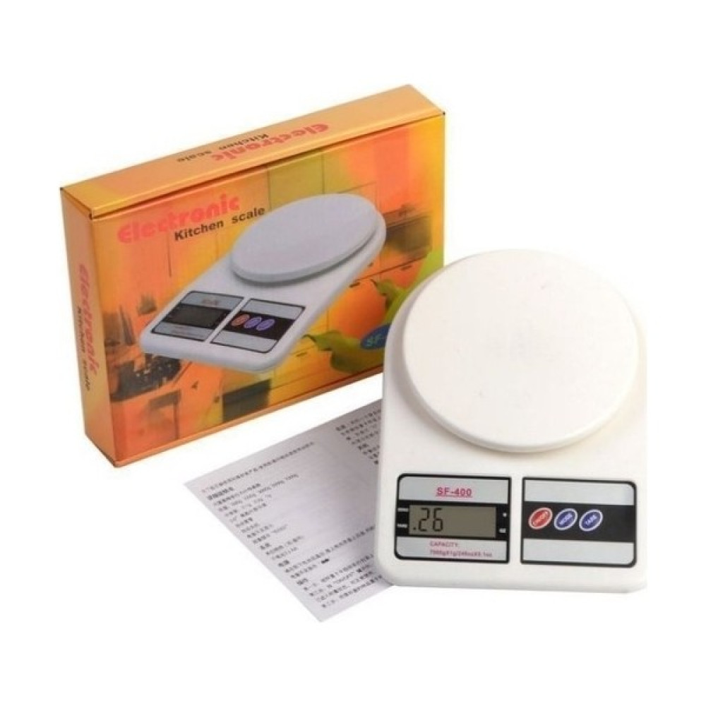 Lunaross Dijital Hassas LCD Ekran Terazi 10 kg gr SF-400 (4914) Mutfak Tartıları / Terazileri Fiyatı