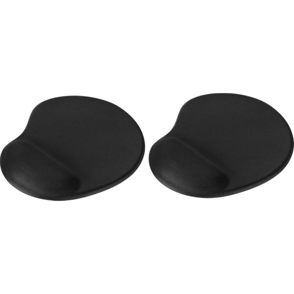 Lunatic Oval Siyah Bilek Destekli Mouse Pad Ergonomik Kaymaz Taban Oyun ve Ofis Için Fare Altlığı Suya Tere Dayanıklı Mouse Pad (2'li Paket) Mouse Pad Fiyatı
