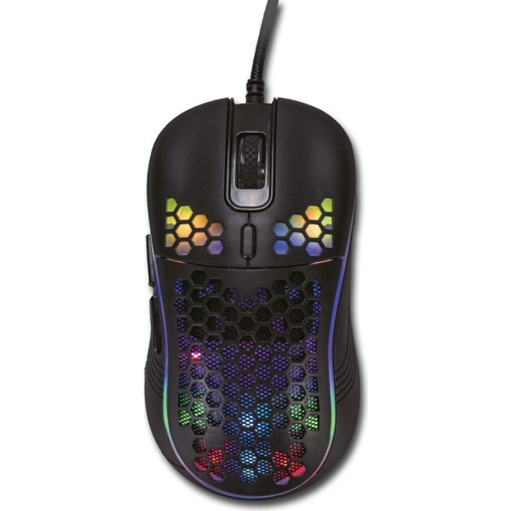 Lunatic Sparrow 6400 Dpi Rgb Ledli Makrolu Oyuncu Mouse - Siyah Klavye - Mouse Fiyatı