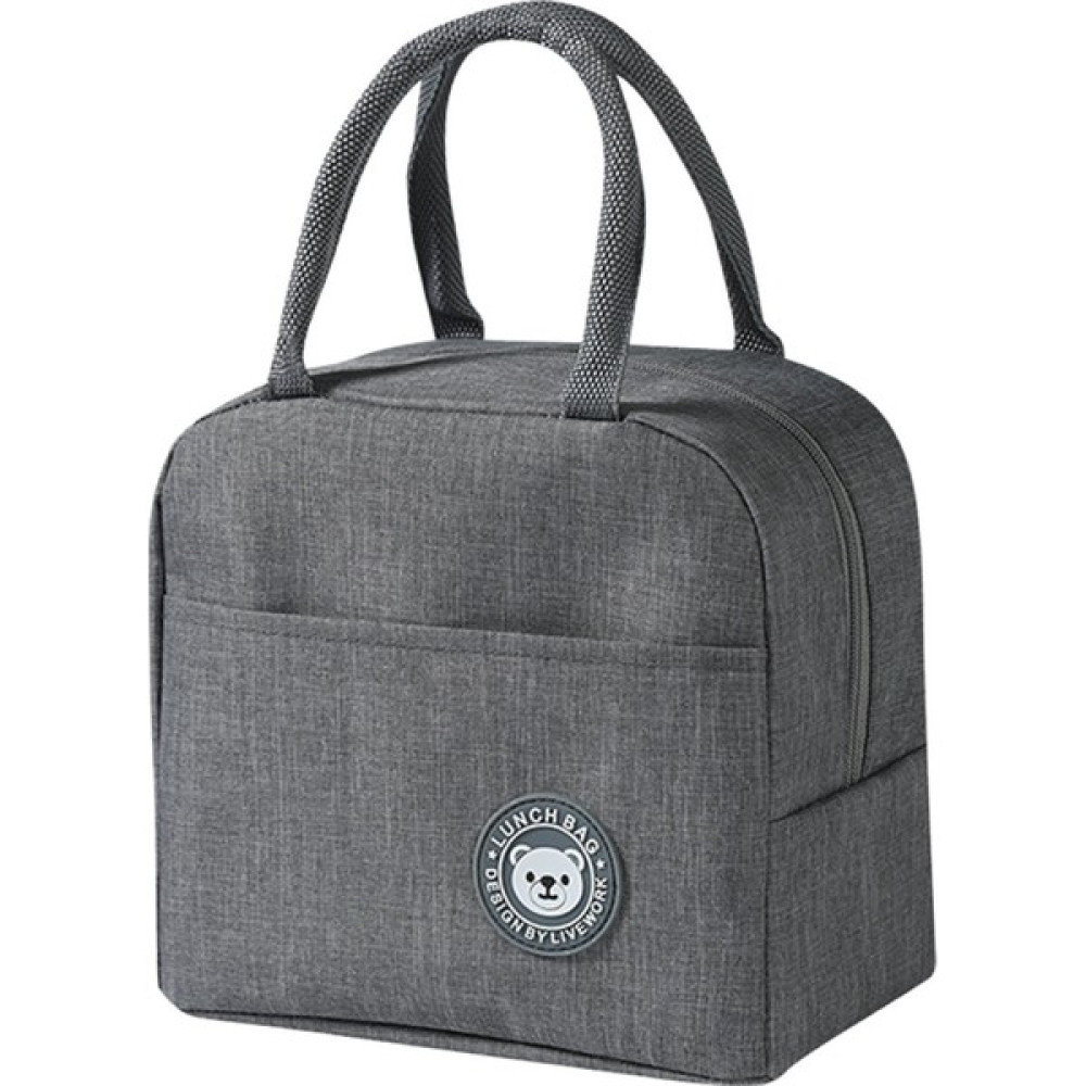 Lunch Bag Termal Yalıtımlı Gıda Taşıma Çantası (Yurt Dışından) - Gri Saklama Kapları Fiyatı
