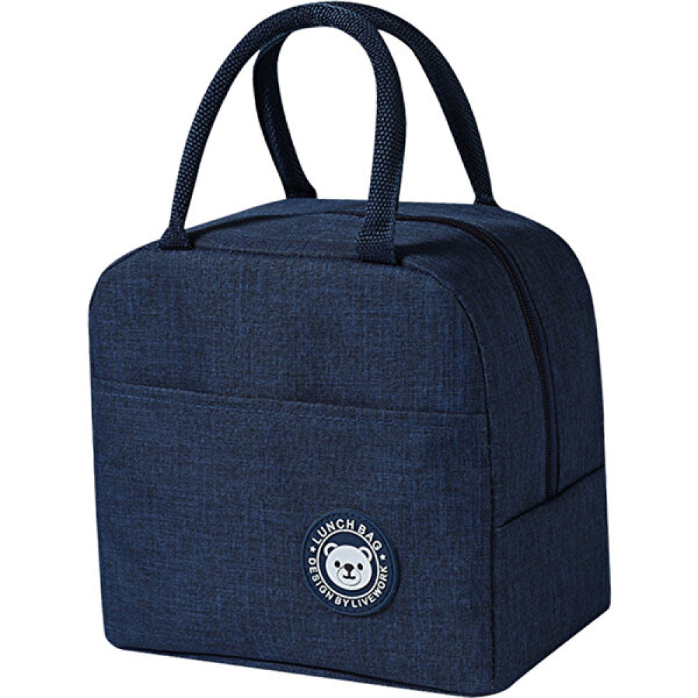 Lunch Bag Termal Yalıtımlı Gıda Taşıma Çantası (Yurt Dışından) - Mavi Saklama Kapları Fiyatı