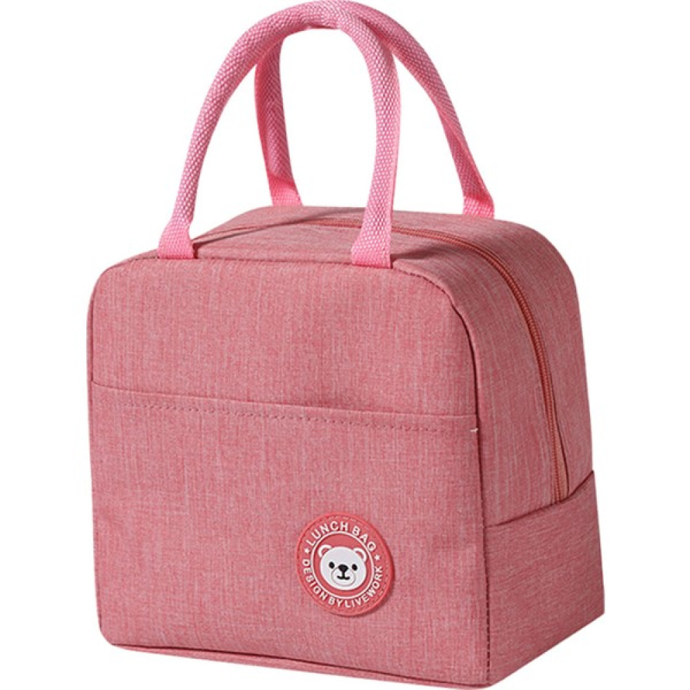 Lunch Bag Termal Yalıtımlı Gıda Taşıma Çantası (Yurt Dışından) - Pembe Saklama Kapları Fiyatı