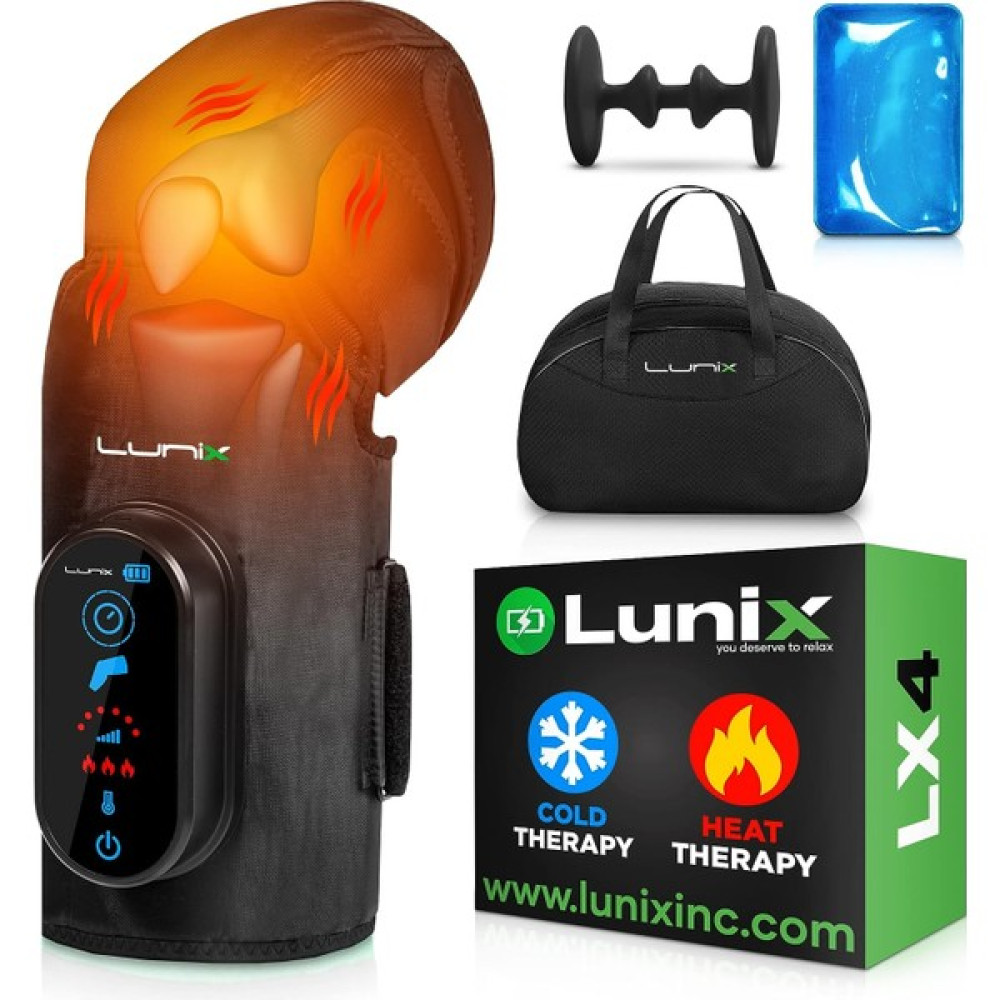 Lunix Lx4 Isı Ve Sıkıştırmalı Diz Masaj Aleti, Şarj Edilebilir - Siyah Oto Boyaları Fiyatı