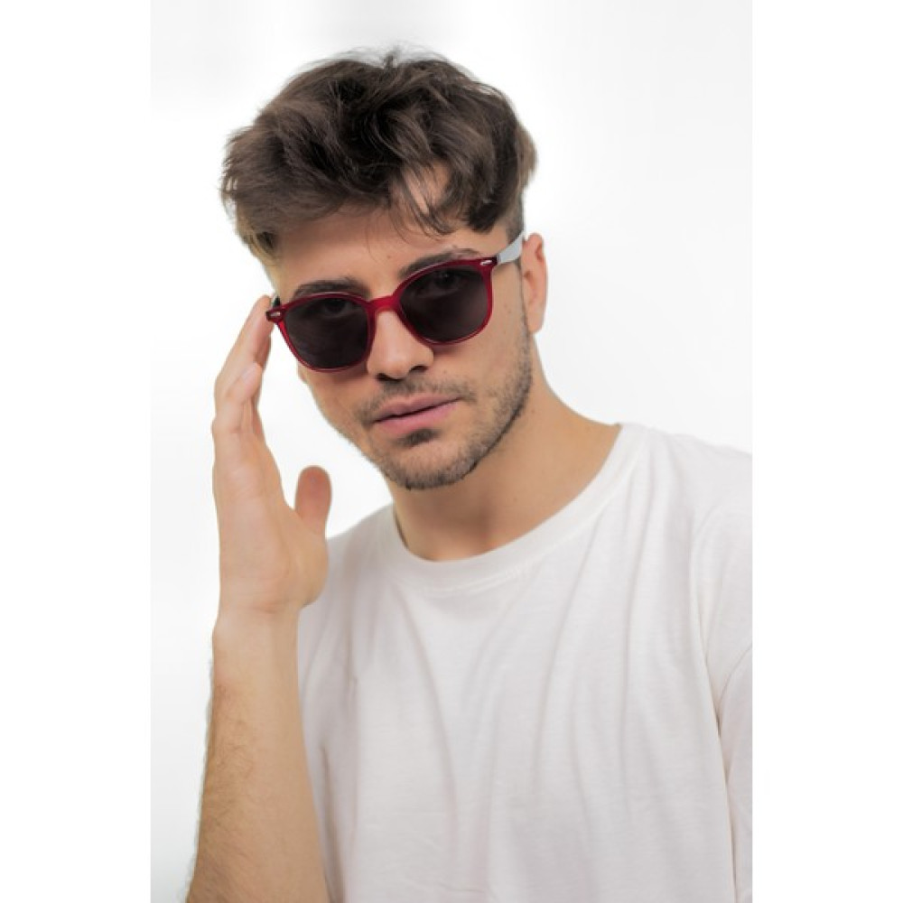 Lunox Peter Bordo Polarize Unisex Güneş Gözlüğü Unisex Güneş Gözlükleri Fiyatı