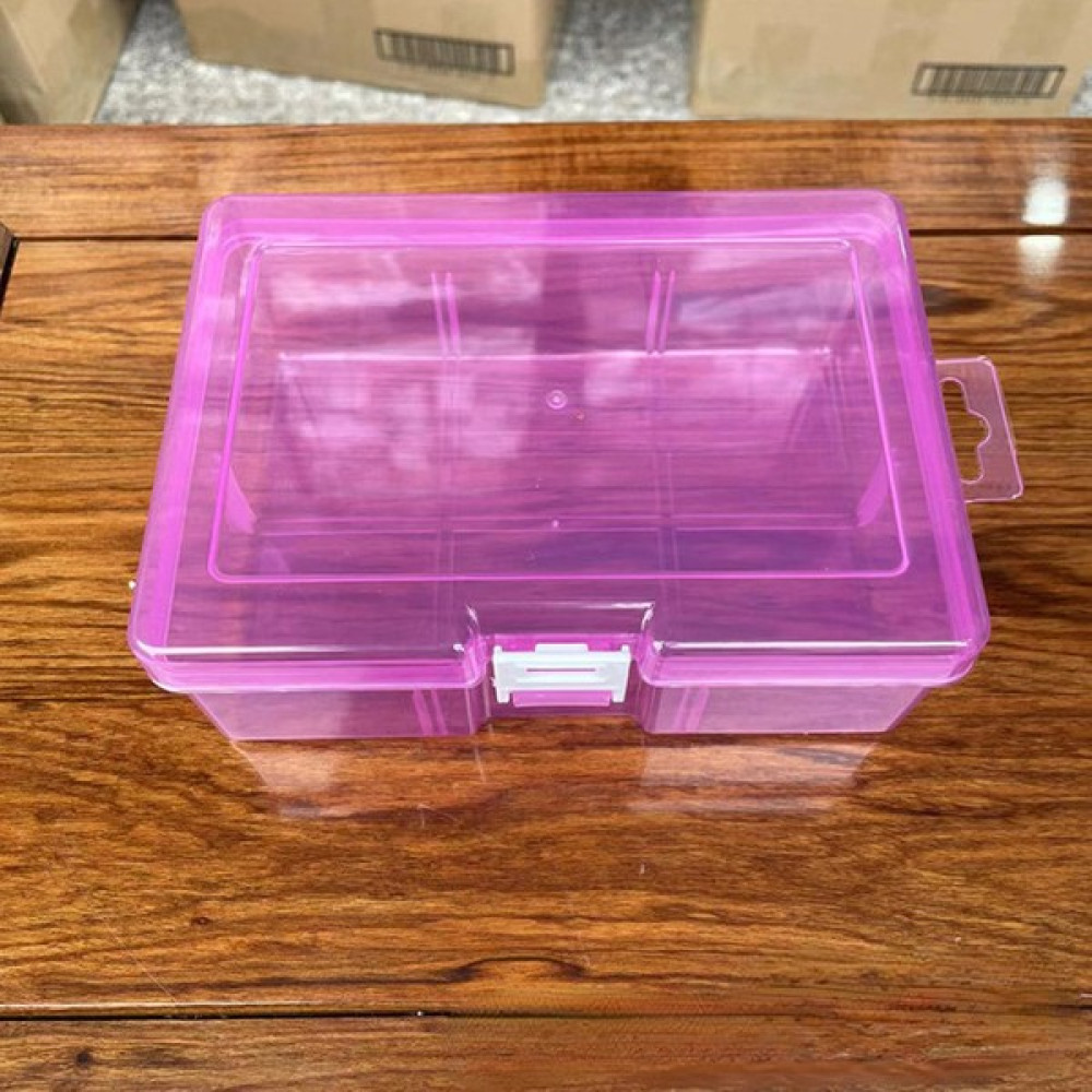Luoxinguo 16.5X12X5.8CM-PK Büyük Kapasiteli Şeffaf Plastik Kozmetik Saklama Kutusu Tutucu Kılıf Ekran Organizatör Konteyner Küçük Aksesuar (Yurt Dı... Ofis Seti Fiyatı